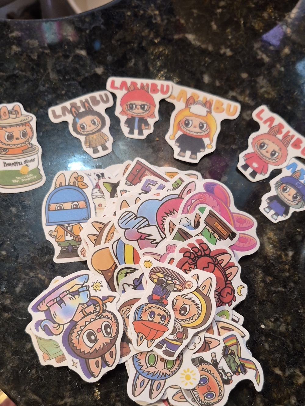 LABUBU STICKER SET ⭐️ The Monsters ⭐️ Set of 80 Stickers ⭐️ New, In Package